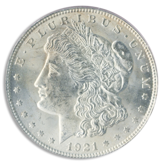 1921 Morgan $1 PCGS MS63 1921 Morgan $1 PCGS MS63