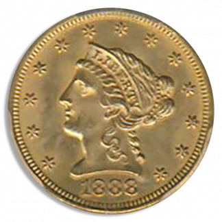 1888 $2 1/2 Liberty PCGS MS65 CAC 1888 $2 1/2 Liberty PCGS MS65 CAC