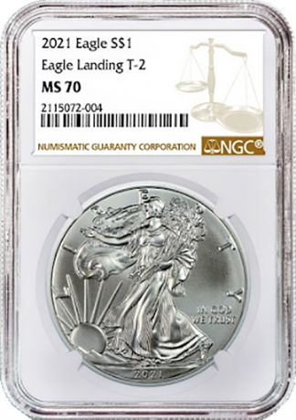 2021 1 oz Silver Eagle NGC ER 2021 1 oz Silver Eagle NGC ER