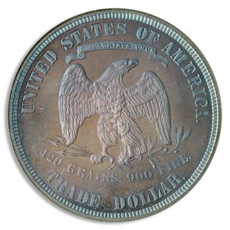 1883 Trade $1 NGC PR67 CAC