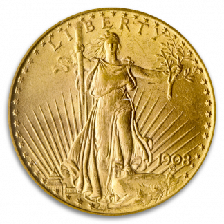 $20 ST GAUDENS N/M CERTIFIED MS64 CAC (Dates/Types Vary)