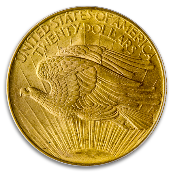 $20 ST GAUDENS N/M CERTIFIED MS64 CAC (Dates/Types Vary)