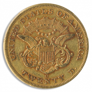 1851-O $20 Liberty PCGS XF45 CAC 1851-O $20 Liberty PCGS XF45 CAC