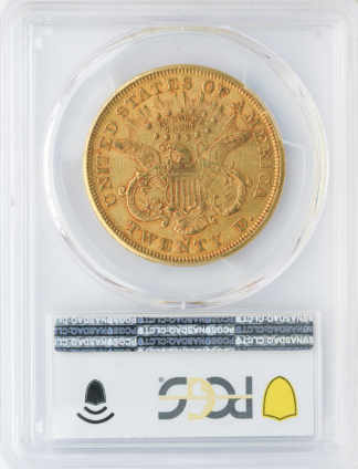 1872-CC $20 Liberty PCGS AU53