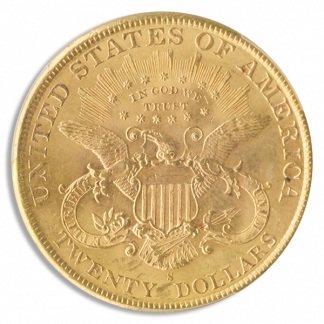 1897-S $20 Liberty PCGS MS64 CAC