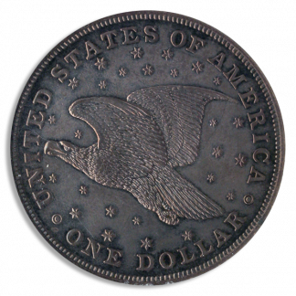 1836 Gobrecht $1 NGC Proof 61