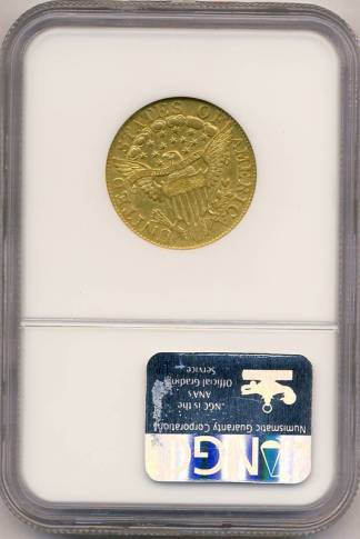 1805 $5 Draped Bust NGC AU55 CAC 1805 $5 Draped Bust NGC AU55 CAC