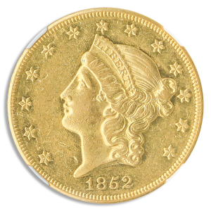 $20 LIBERTY 1852-O TY1