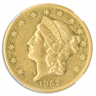 $20 LIBERTY 1852-O TY1