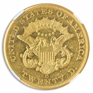 $20 LIBERTY 1852-O TY1