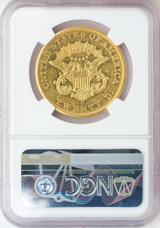 $20 LIBERTY 1852-O TY1