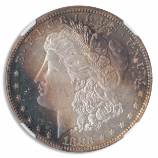 1883 Morgan $1 NGC PR65 CAC