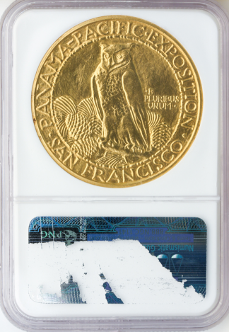 1915-S $50 Panama Pacific Round NGC MS62 CAC 1915-S $50 Panama Pacific Round NGC MS62 CAC