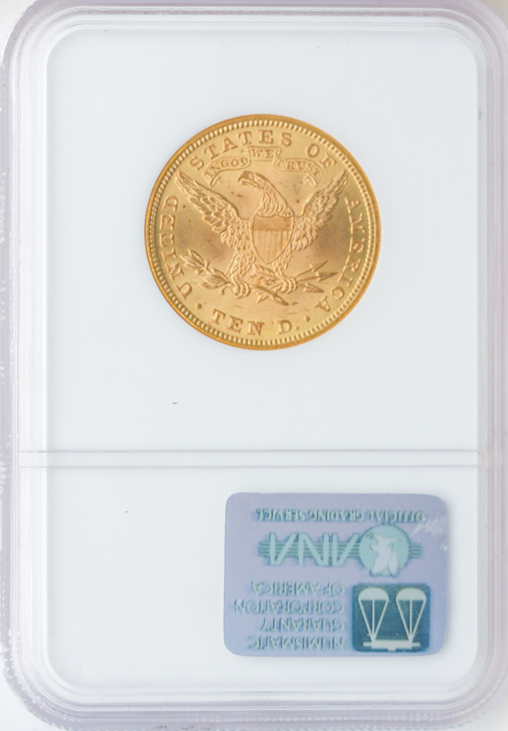 1901 $10 Liberty NGC MS65 CAC 1901 $10 Liberty NGC MS65 CAC