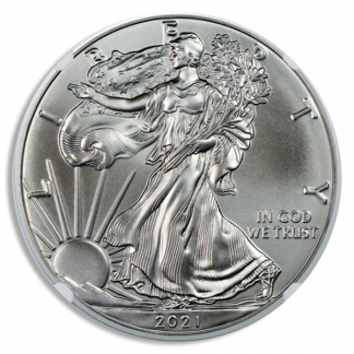 2021-P 1 oz American Silver Eagle MS70 Emergency Release NGC (Types Vary) 2021-P 1 oz American Silver Eagle MS70 Emergency Release NGC (Types Vary)