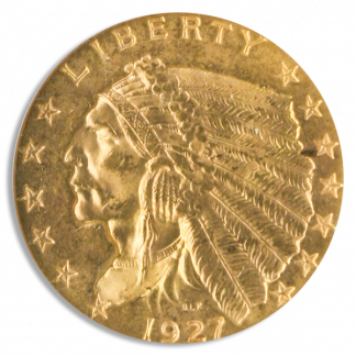 $2 1/2 Indian MS63 Certified $2 1/2 Indian MS63 Certified
