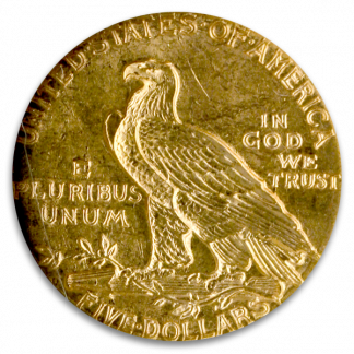 $5 Indian MS63 Certified $5 Indian MS63 Certified