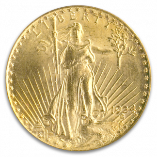 $20 Saint Gaudens MS62 Certified $20 Saint Gaudens MS62 Certified