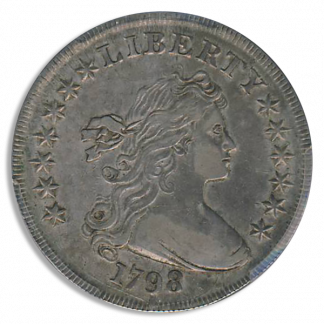 1798 Draped Bust $1 PCGS XF45 CAC 1798 Draped Bust $1 PCGS XF45 CAC
