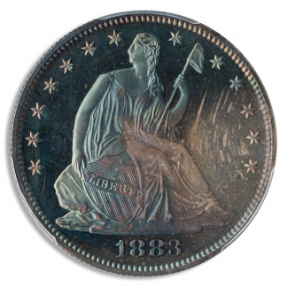 1883 Seated Liberty Half Dollar PCGS PR67 CAC 1883 Seated Liberty Half Dollar PCGS PR67 CAC
