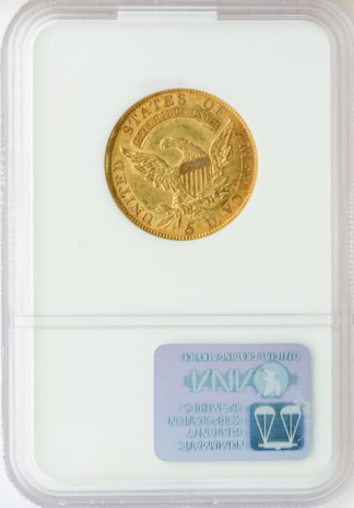 1810 $5 Capped Bust Large Date Large 5 NGC MS62 CAC 1810 $5 Capped Bust Large Date Large 5 NGC MS62 CAC