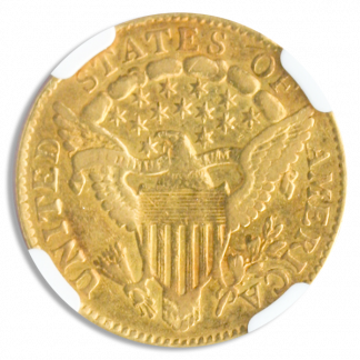 1807 $2 1/2 Draped Bust With Stars NGC VF35 CAC 1807 $2 1/2 Draped Bust With Stars NGC VF35 CAC