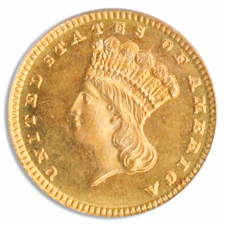 1881 $1 Gold Type 3 PCGS MS66 1881 $1 Gold Type 3 PCGS MS66