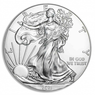 2021 500 oz Monster Box American Silver Eagle Coins (BU, Type II) 2021 500 oz Monster Box American Silver Eagle Coins (BU, Type II)