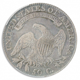 1815/2 Capped Bust Half Dollar Silver Coin PCGS Very Fine 30(VF30) CAC 1815/2 Capped Bust Half Dollar Silver Coin PCGS Very Fine 30(VF30) CAC