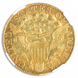 1800 $5 Draped Bust NGC MS60 CAC 1800 $5 Draped Bust NGC MS60 CAC