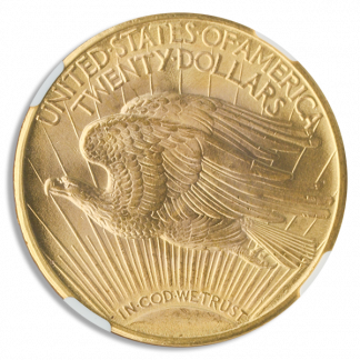 1912 $20 Saint Gaudens NGC MS65 CAC + 1912 $20 Saint Gaudens NGC MS65 CAC +