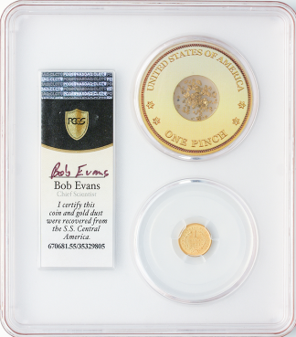 1851 Gold $1 SSCA Pinch Of Dust PCGS AU55 1851 Gold $1 SSCA Pinch Of Dust PCGS AU55