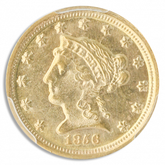 1856-D $2.50 Liberty PCGS MS62 CAC 1856-D $2.50 Liberty PCGS MS62 CAC
