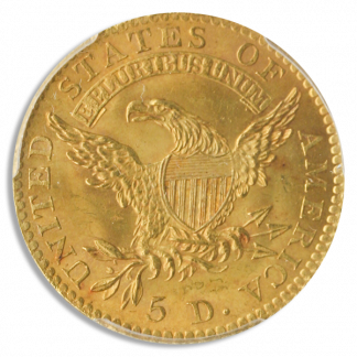 1813 $5 Capped Bust PCGS MS64 CAC 1813 $5 Capped Bust PCGS MS64 CAC
