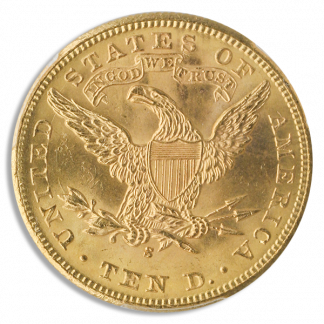 1901-S $10 Liberty PCGS MS65 CAC