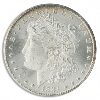 1881-CC Morgan $1 PCGS MS66 CAC 1881-CC Morgan $1 PCGS MS66 CAC
