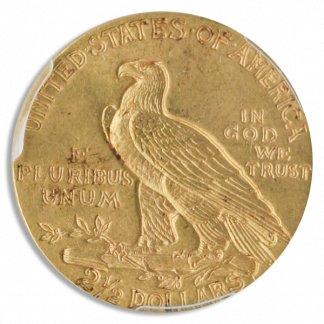 1914 $2 1/2 Indian PCGS MS63 CAC 1914 $2 1/2 Indian PCGS MS63 CAC
