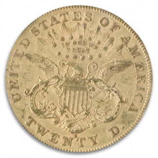 1876-S $20 Liberty Centennial NGC XF45