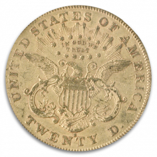 1876-S $20 Liberty Centennial NGC XF45 1876-S $20 Liberty Centennial NGC XF45