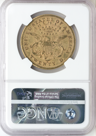1876-S $20 Liberty Centennial NGC XF45