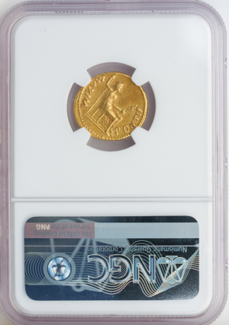 Roman Empire Tiberius Aureus NGC ChXF Str:5 Srf:4 Roman Empire Tiberius Aureus NGC ChXF Str:5 Srf:4