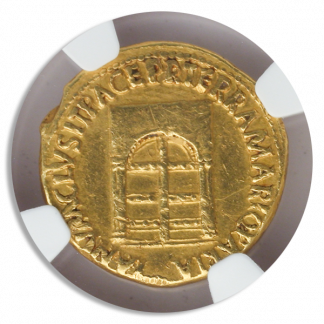 Roman Empire Nero Aureus NGC AU Str:5 Srf:2 Roman Empire Nero Aureus NGC AU Str:5 Srf:2