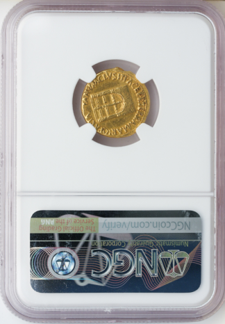 Roman Empire Nero Aureus NGC AU Str:5 Srf:2 Roman Empire Nero Aureus NGC AU Str:5 Srf:2