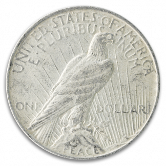 Circulated American Silver Peace Dollar Circulated American Silver Peace Dollar