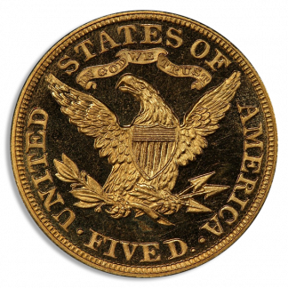 1890 $5 Liberty NGC AU58 CAC 1890 $5 Liberty NGC AU58 CAC
