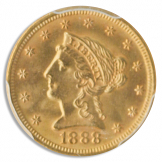 1888 $2 1/2 Liberty PCGS MS65 CAC 1888 $2 1/2 Liberty PCGS MS65 CAC