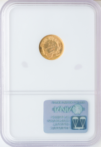 1860-S $1 Type 3 NGC MS64 1860-S $1 Type 3 NGC MS64