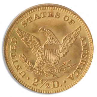 1907 $2 1/2 Liberty PCGS MS66 CAC 1907 $2 1/2 Liberty PCGS MS66 CAC