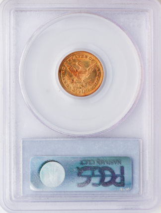 1899 $2 1/2 Liberty PCGS MS63 CAC 1899 $2 1/2 Liberty PCGS MS63 CAC