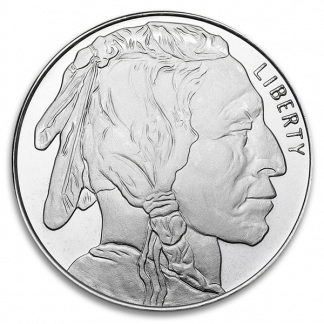 1 oz American Silver Round (BU, Types Vary) 1 oz American Silver Round (BU, Types Vary)